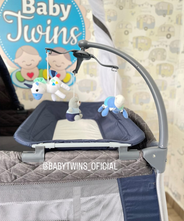 CUNA CORRAL MECEDORA NAPY AZUL – EB779-C