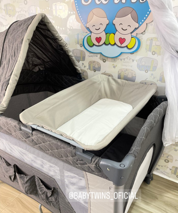 Cuna Corral Mecedora NAPY BEIGE – EB779C