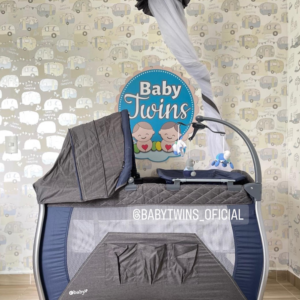 CUNA CORRAL MECEDORA NAPY AZUL – EB779-C