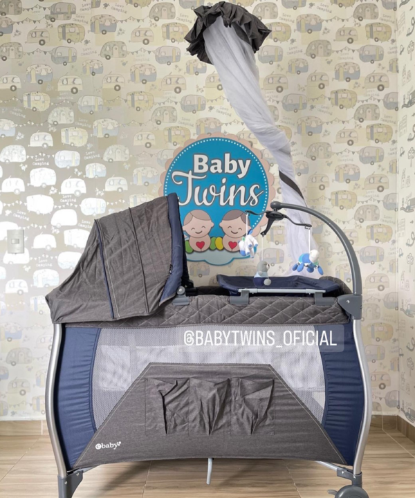 CUNA CORRAL MECEDORA NAPY AZUL – EB779-C