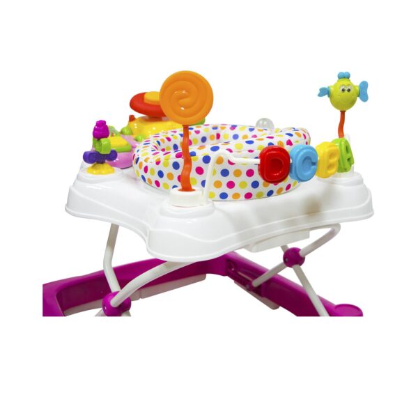 Caminador con asiento giratorio LESSI – EB415