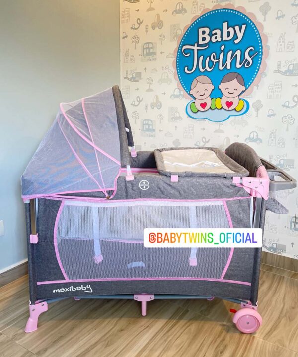 Cuna Colecho Smart Maxibaby Rosado