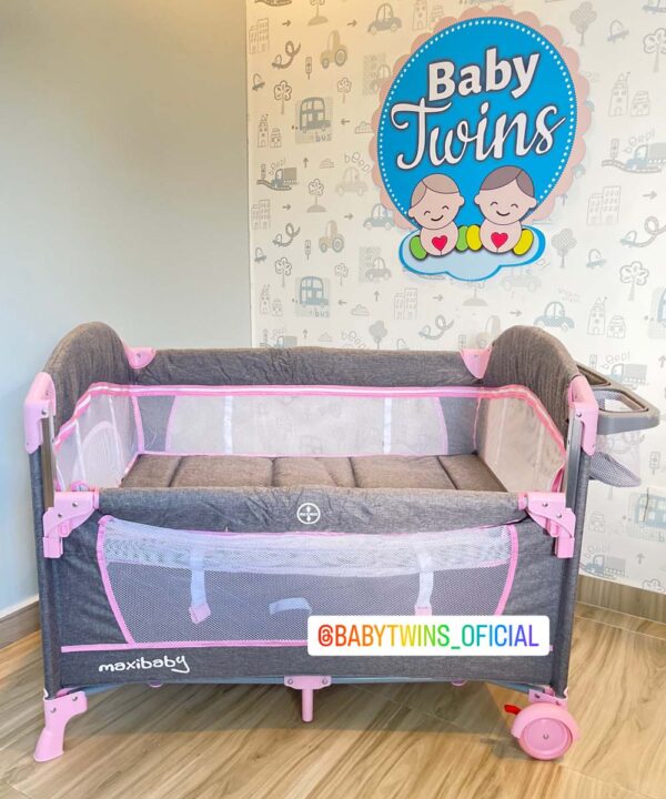 Cuna Colecho Smart Maxibaby Rosado