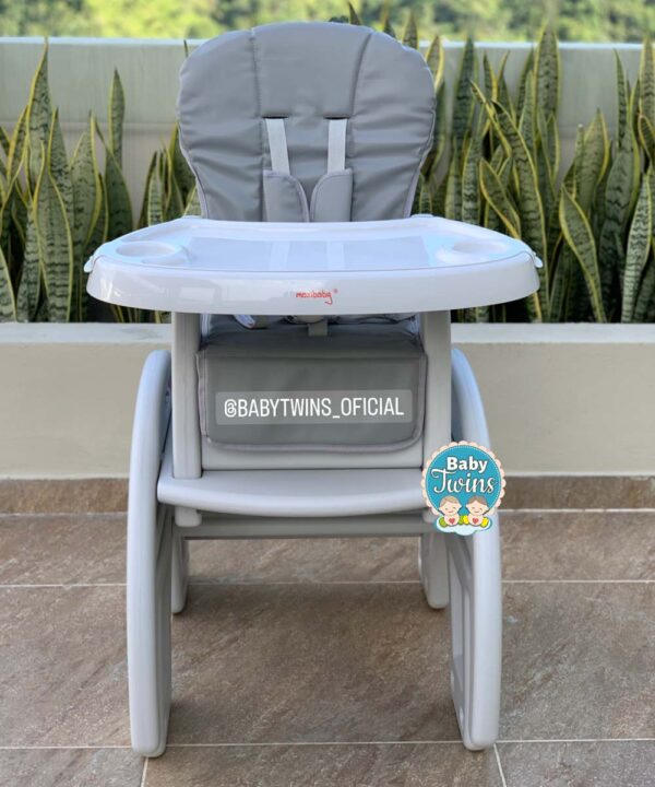 Silla comedor escritorio maxibaby elefante 2 en 1 gris