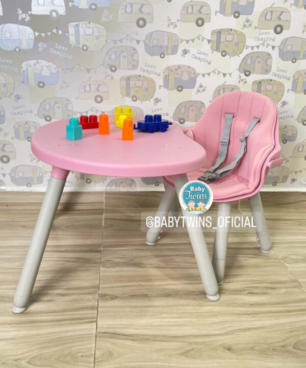 Comedor BEBESIT 3 en 1 Rosado