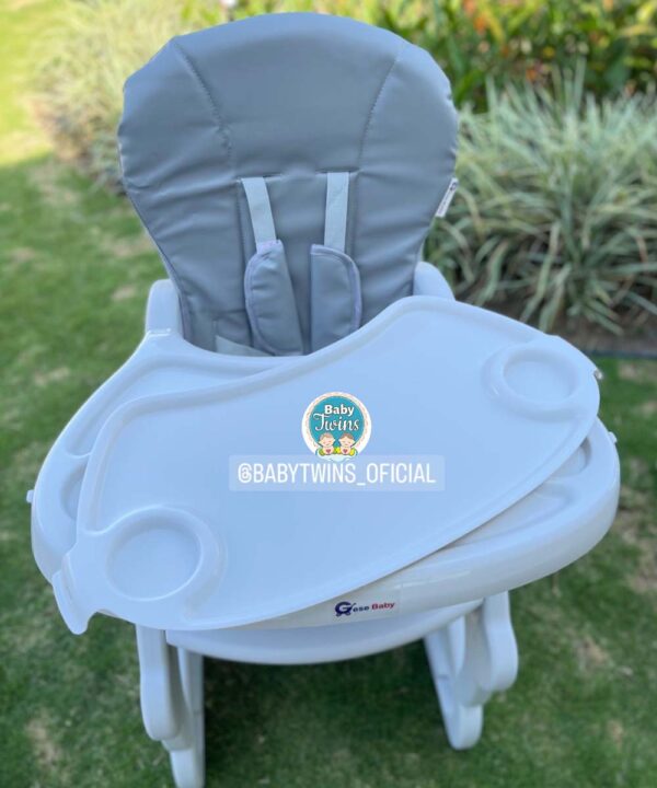 comedor 2 en 1 Cisne gesebaby gris