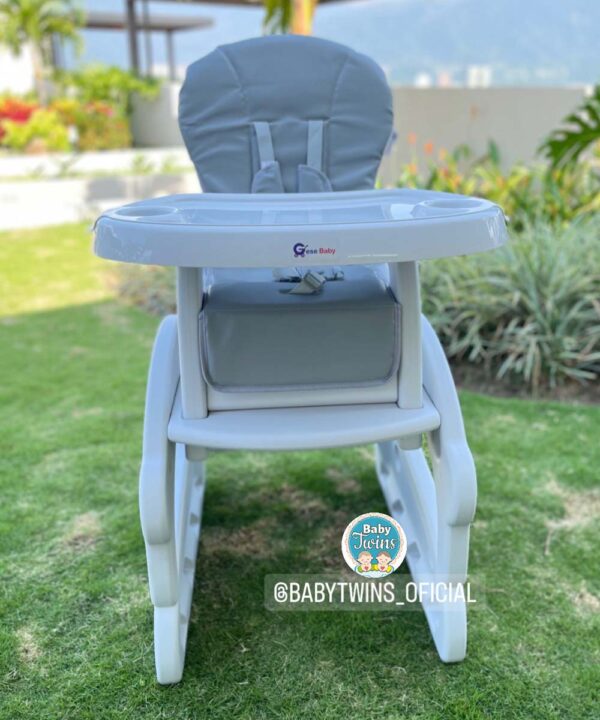 comedor 2 en 1 Cisne gesebaby gris