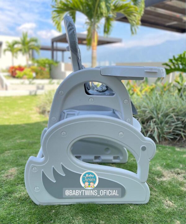 comedor 2 en 1 Cisne gesebaby gris