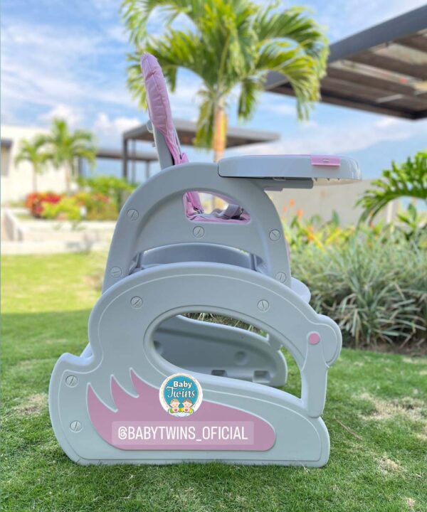 Comedor 2 en 1 Cisne gesebaby rosado