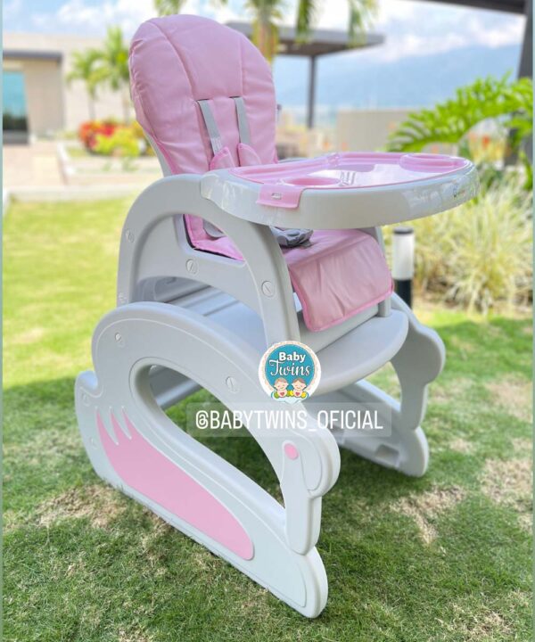 Comedor 2 en 1 Cisne gesebaby rosado
