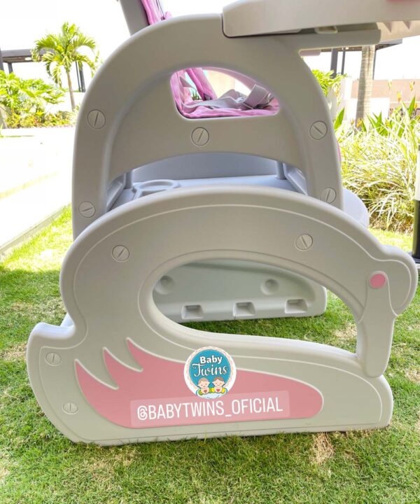 Comedor 2 en 1 Cisne gesebaby rosado