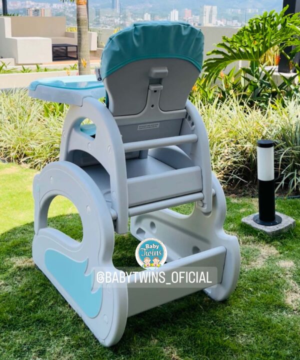 Comedor 2 en 1 Cisne gesebaby verde