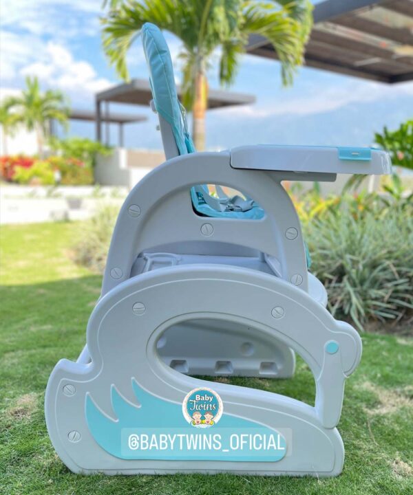 Comedor 2 en 1 Cisne gesebaby verde