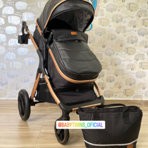 Coche moises Aurora Negro - Cynebaby
