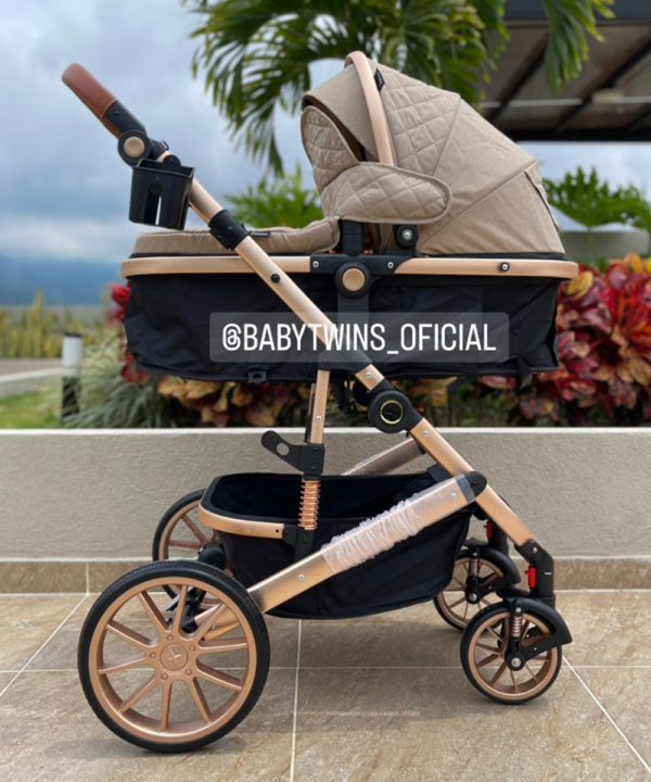 Coche moises Britto beige - Maxibaby