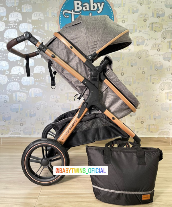Coche moises Aurora Gris - Cynebaby