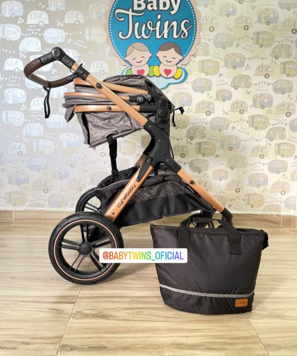 Coche moises Aurora Gris - Cynebaby