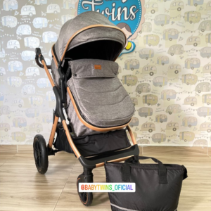 Coche moises Aurora Gris - Cynebaby