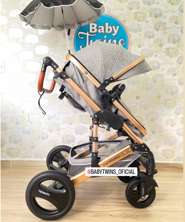 CYNEBABY cuadrado gris adicional sombrilla (80.000)
