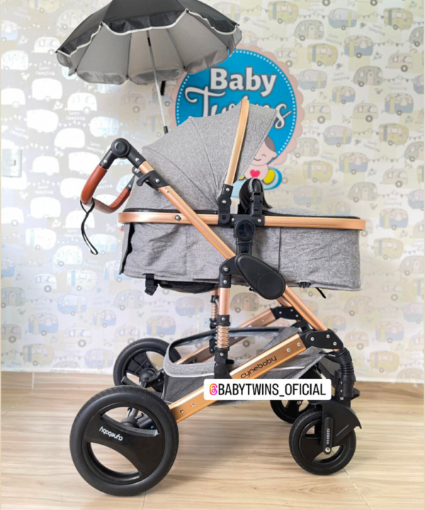 CYNEBABY cuadrado gris adicional sombrilla (80.000)