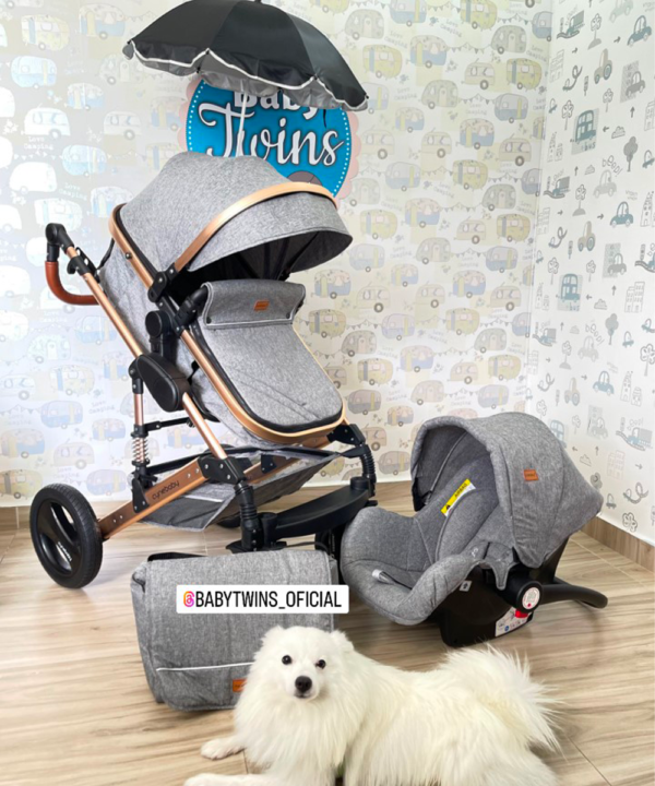 CYNEBABY cuadrado gris adicional sombrilla (80.000)