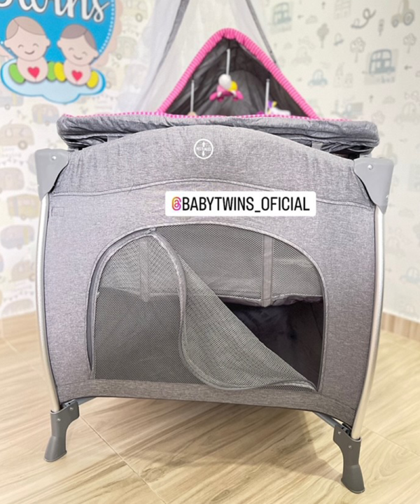 corral Mecedora Noa - rosado Ebaby 780