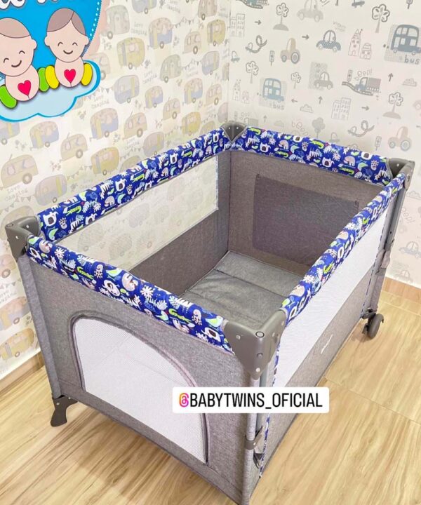 Cuna colecho Nala - Ebaby azul