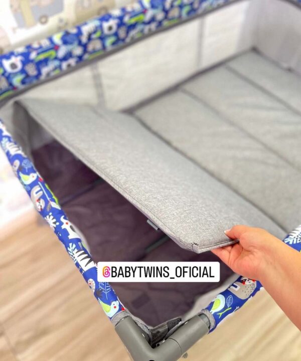 Cuna colecho Nala - Ebaby azul