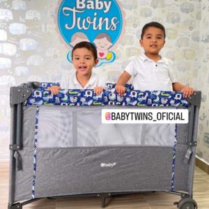 Cuna colecho Nala - Ebaby azul