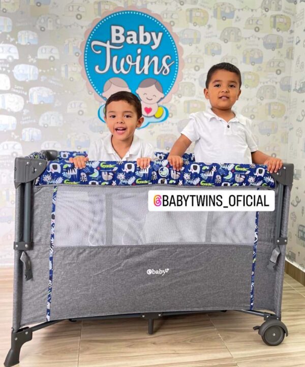 Cuna colecho Nala - Ebaby azul