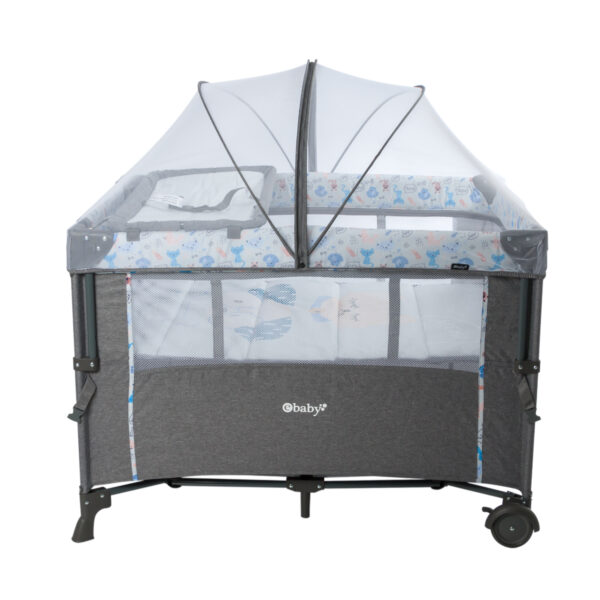 Cuna Colecho Nala Gris -Azul New