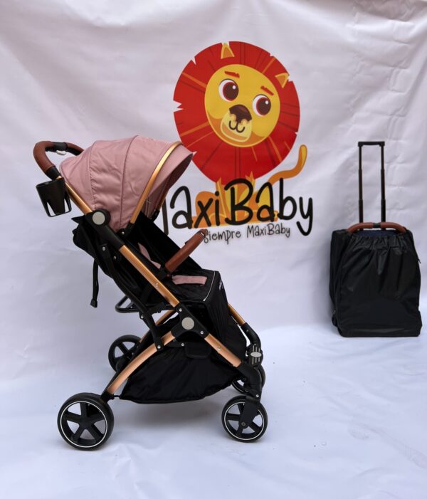 COCHE MALETA MAXIBABY ROSADO
