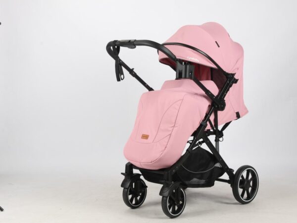 COCHE MALETA REVERSIBLE - CYNEBABY ROSADO