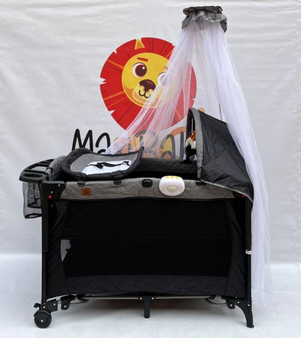 Cuna Colecho Silver Maxibaby Negra
