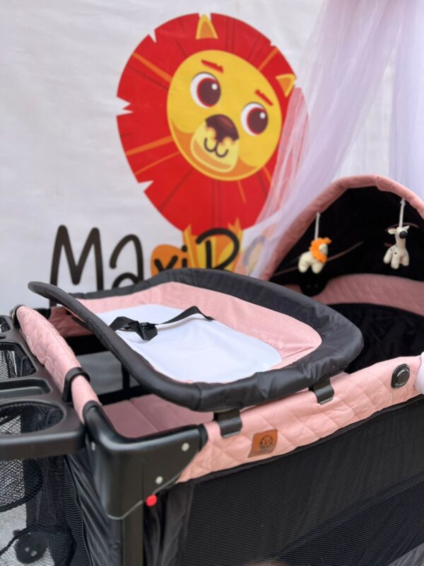 Cuna Colecho Silver Maxibaby Rosada